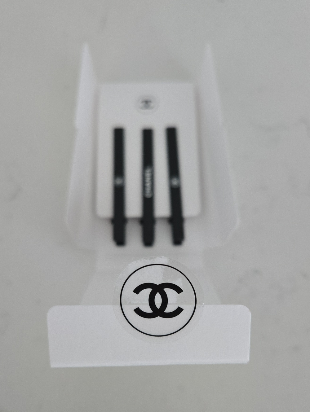 New Never Used Chanel Black Hair Clips Set 3x Chanel Beauty Gift Hair Accesories